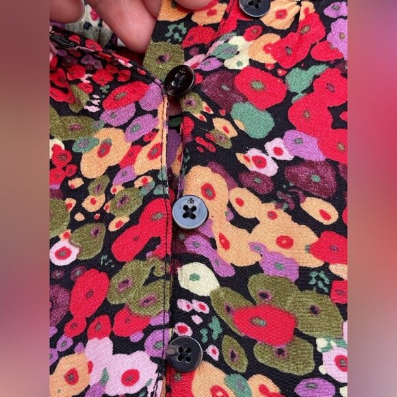 SCOTCH & SODAGirls Floral Viscose Dress size 16 - Picture 8 of 9